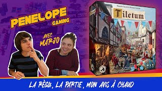 [ TILETUM ] - La règle, la partie, mon avis! Le nouveau jeu de Daniele Tascini et Simone Luciani !