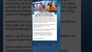 Ammar Zoni Marah! Protes Dipindah ke Nusakambangan, Ngaku Belum Terbukti Bersalah di Pengadilan!