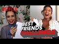 Lily Collins & Ashley Park | BEST FRIENDS CHALLENGE | Emily in Paris | Netflix