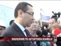 INAUGURARE PE AUTOSTRADA SOARELUI