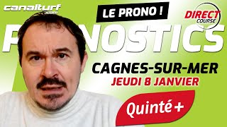 emission video des courses turf pmu du Jeudi 8 janvier 2026