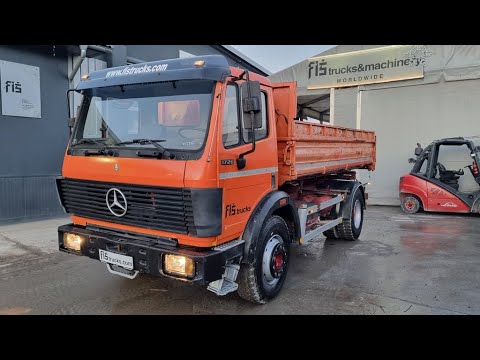 MERCEDES BENZ SK 1726 4x2 tipper - big axle - FIŠ TRUCKS SLOVENIA