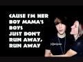 Justin Bieber- Mamas Boy (With Lyrics) 