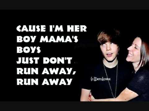 Justin Bieber- Mamas Boy (With Lyrics)