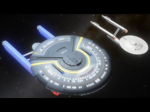 USS Cerritos v TOS Enterprise Size Comparison
