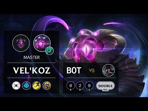 Vel'Koz Bot vs Caitlyn - KR Master Patch 9.20
