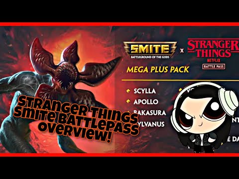 Smite Stranger Things Battle pass!  - JonathanXBlack