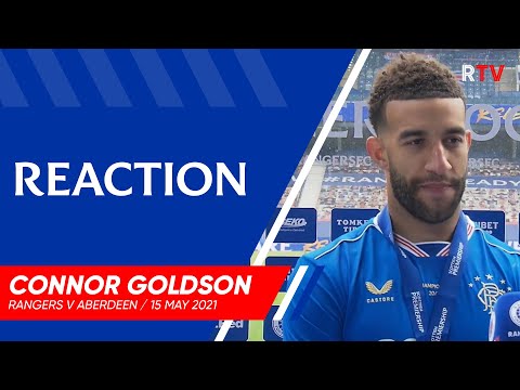 RANGERS TROPHY DAY | Connor Goldson Reaction