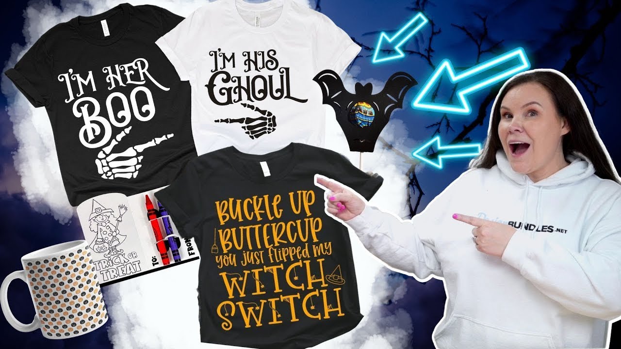 🎃 5 *FREE Halloween Svgs | Halloween DIY Crafts to Sell