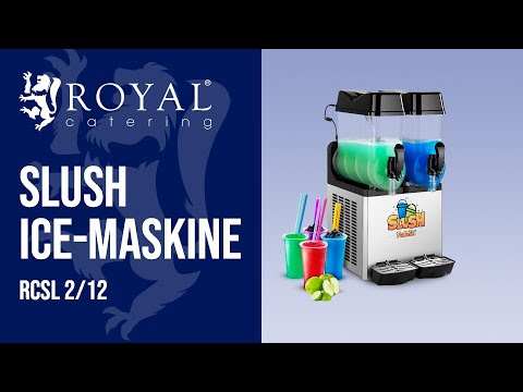 Produktvideo - Slush ice-maskine - 2 x 12 l