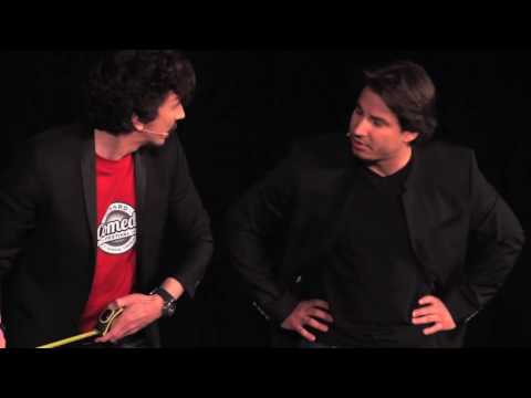 Jérémy Ferrari et Arnaud Tsamere "le calcul mental" Dinard Comedy Festival 2014