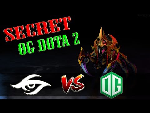 Team Secret vs OG dota 2 game 2  Epicenter Moscow day 3 [Group Stage]