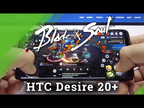 Gameplay of Blade and Soul Revolution on HTC Desire 20+ – Gaming Test