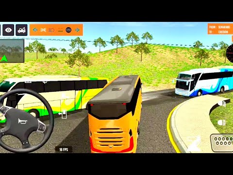 Euro Coach Bus Simulator 2020: City Bus Driving Games - Android Gameplay