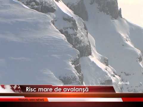 Risc mare de avalanşe