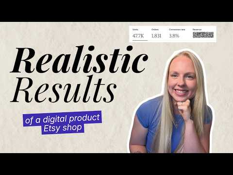 How much I made in my 12th & 13th month on Etsy (Digital Products)