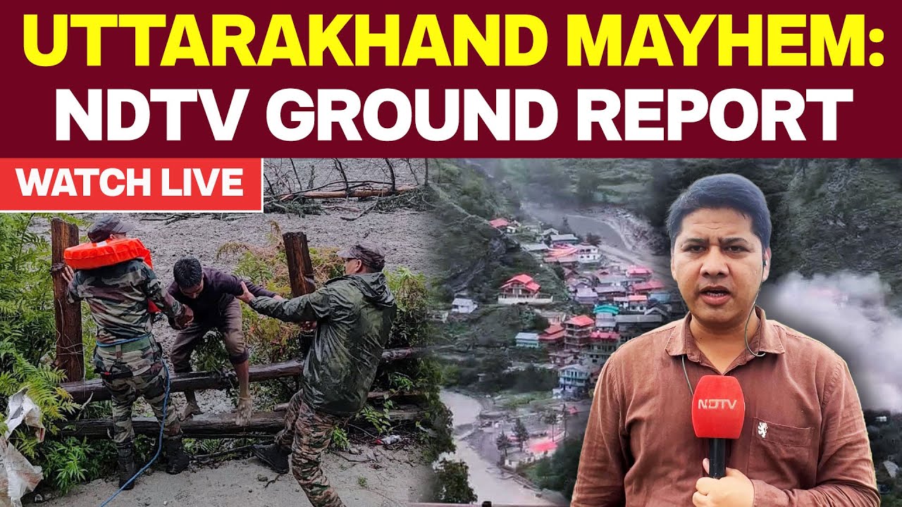 Uttarakhand Floods | 4 Dead, 50 Missing In Uttarkashi After Cloudburst, Rescue Ops Underway
