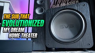 How The SVS SB-5000 R Evolution Subwoofer REVOLUTIONIZED My Home Theater