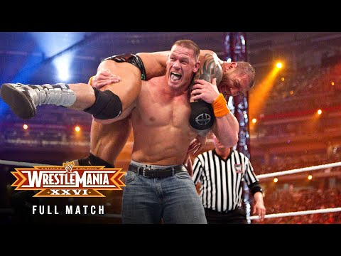 FULL MATCH — Batista vs. John Cena — WWE Title Match: WrestleMania XXVI