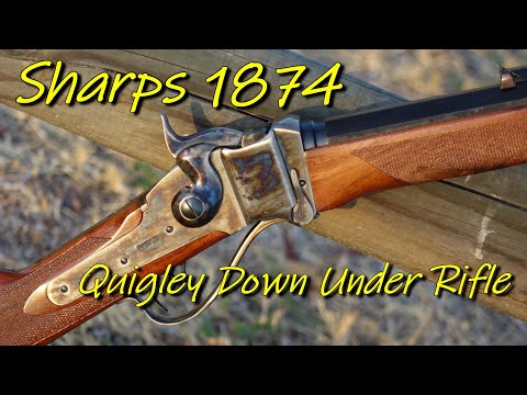 Sharps 1874 Quigley Down Under Rifle by Pedersoli