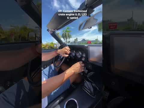 69’ Camaro new crate engine 6.2L LS3 6-speed
