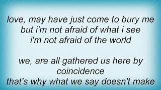 I Am Kloot - Coincidence Lyrics