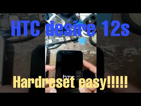 Htc desire 12s hardreset