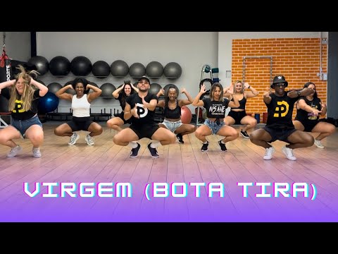 Bota Tira Empurra Encaixa _ Virgem - Turma do Cangaceiro e Mc Lya - Versão - Coreografia (DAP B2)