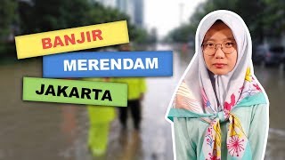 WOW TODAY: Awal Tahun 2020, Sejumlah Wilayah di Jakarta dan Bekasi Terendam Banjir