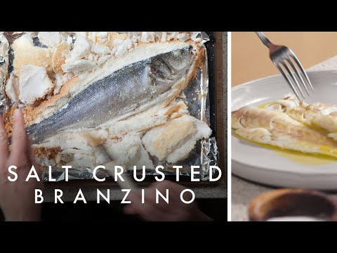 Salt Crusted Branzino