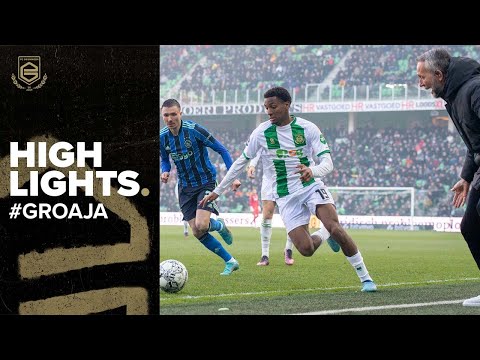 Strijdend ten onder in bomvolle Euroborg (Highlights: FC Groningen - Ajax)