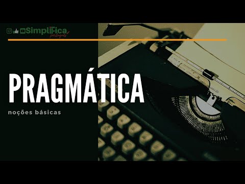 O que é Pragmática?
