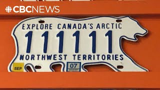 How the N.W.T.'s polar bear licence plate became a 'holy grail' for collectors