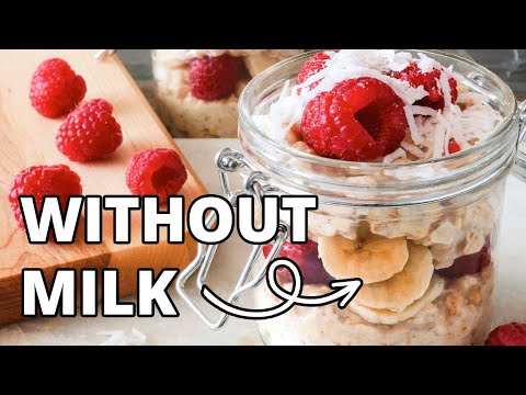 Creamy Overnight Oats with Water