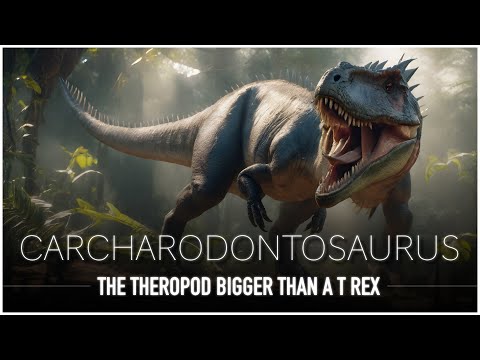 Carcharodontosaurus: The Scary 'Shark Toothed Lizard' Bigger Than a T-Rex | Dinosaur Documentary