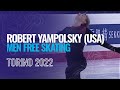 Robert YAMPOLSKY USA Men Free Skating Torino 2022 JGPFigure