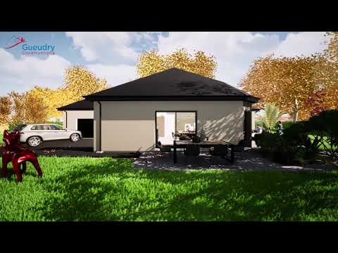 Maison Individuelle GUEUDRY - Maison de Plain-Pied de 120m²