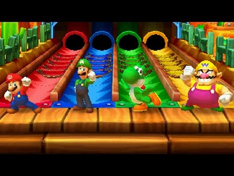 Mario Party Star Rush - All Free-for-All Minigames