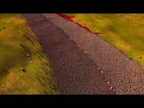 100,000 ROMANS vs 100,000 SPARTANS | Ultimate Epic Battle Simulator 2