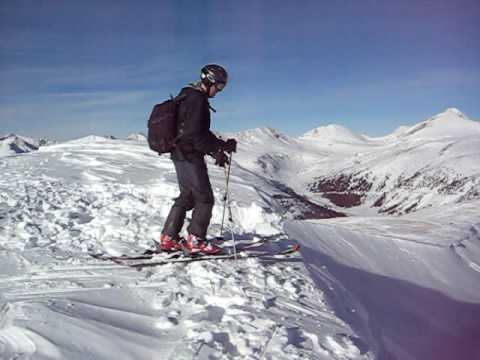 Skiing Independence Pass Colorado