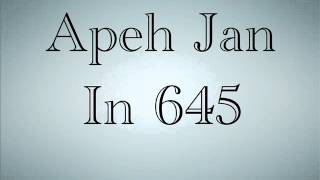 Apeh Jan-In 645
