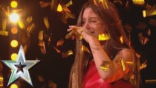 14 year old singer Iveta gets Michelle&#39;s Golden Buzzer! | Ireland&#39;s Got Talent 2019