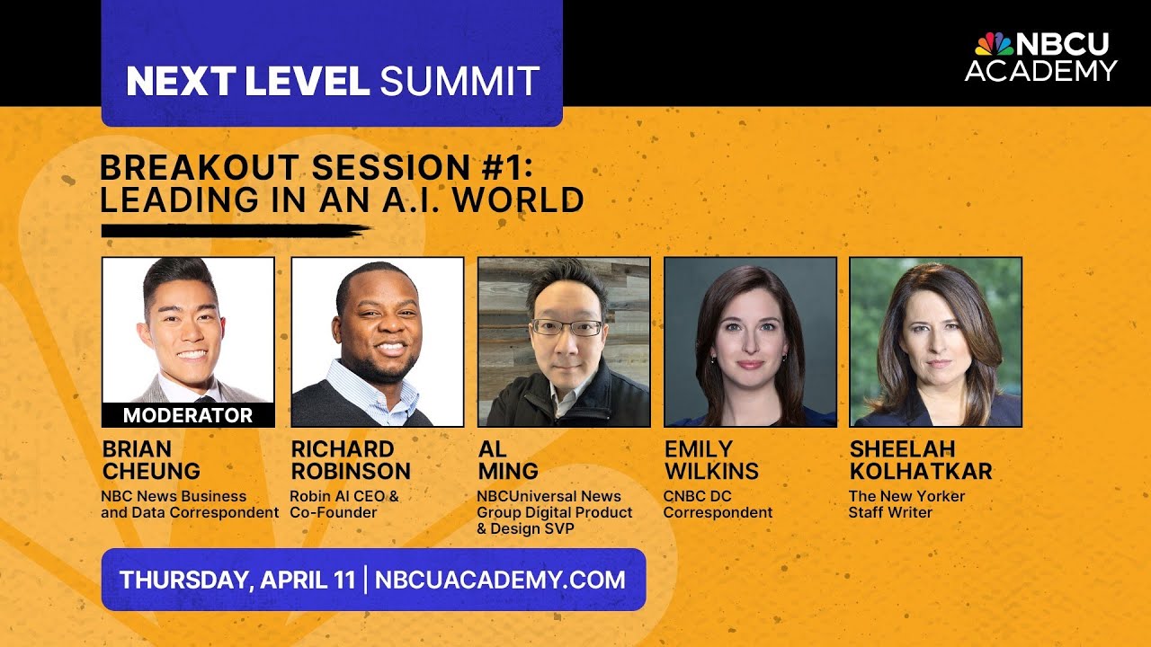 Leading in an A.I. World - NBCU Academy