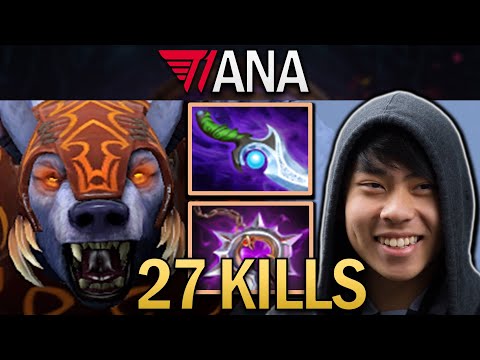 Ursa Dota 2 Gameplay T1.Ana with 27 Kills and Nullifier