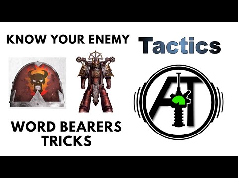 Word Bearers - Know Your Enemy - Chaos Space Marine Rules from Faith + Fury- Rules, Review + Tactics