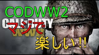 [CODWW2]かよ実況part1CODWW2おもしろすぎるぞ～