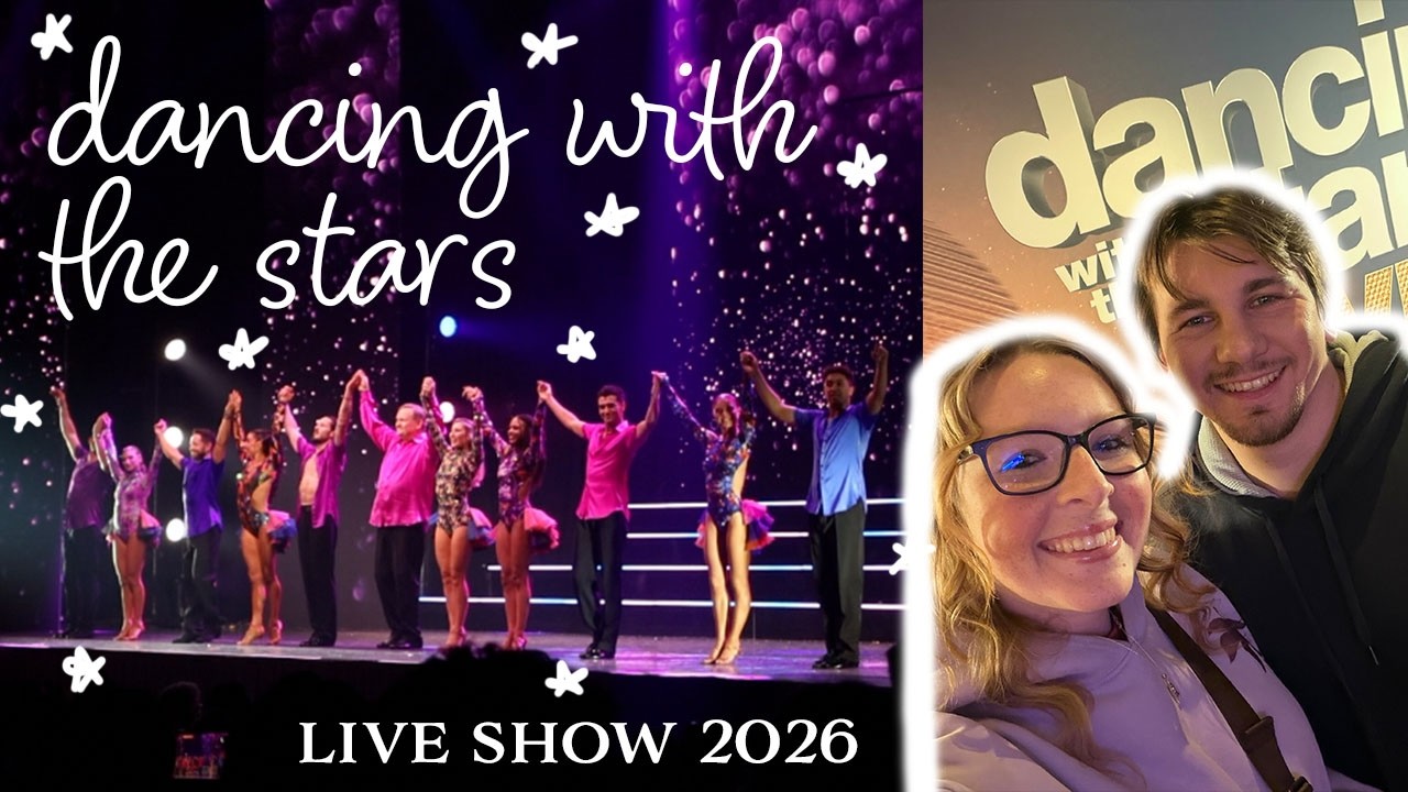 dancing with the stars live tour 2026 | full experience vlog ✨