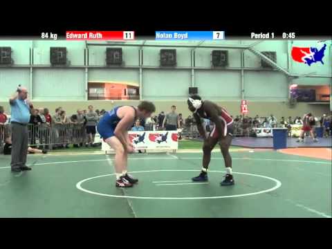 Edward Ruth vs. Nolan Boyd at 2013 ASICS University Nationals - FS