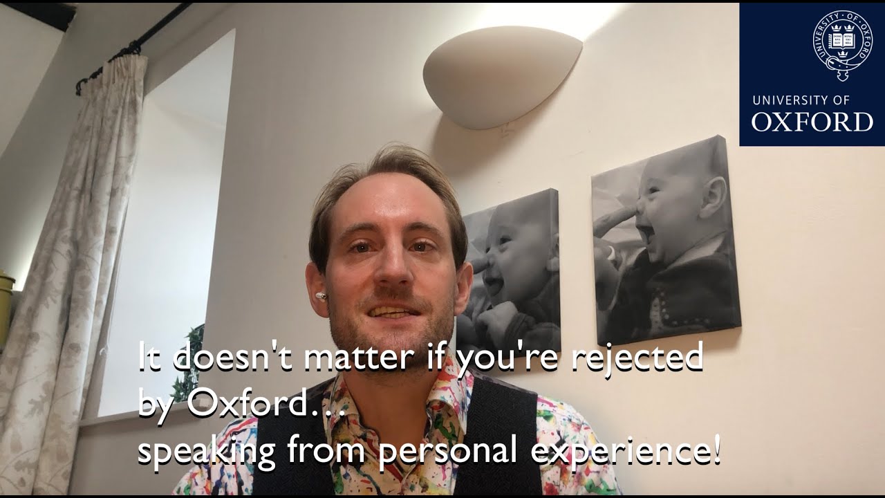 Oxford REJECTION! Academic reveals the TRUTH... speaking from very personal experience!