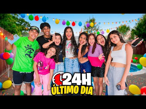 24 HOURS OF THE LAST DAY OF THE VACATION MANSION WITH OUR FRIENDS FROM BRASILIA